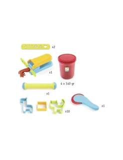 Djeco Pâte à modeler classique tout pour commencer -