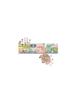 Enfant Moulin Roty Puzzle 350 pièces 10 rue des lilas Les Parisiennes -