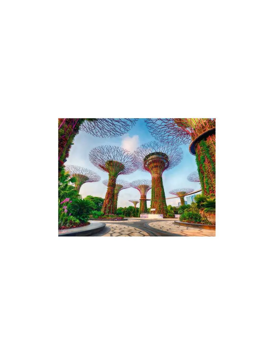 Ravensburger Puzzle 1500 pièces Jardin de la baie de Singapour -