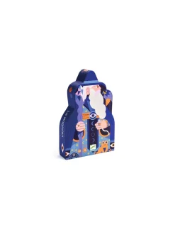 Djeco Puzzle 36 pièces Le magicien au sceptre de cristal -