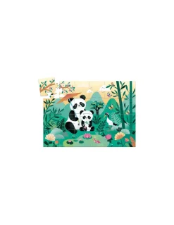 Djeco Puzzle 24 pièces Léo le panda -