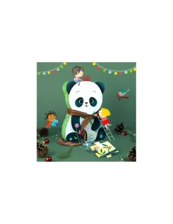 Djeco Puzzle 24 pièces Léo le panda -
