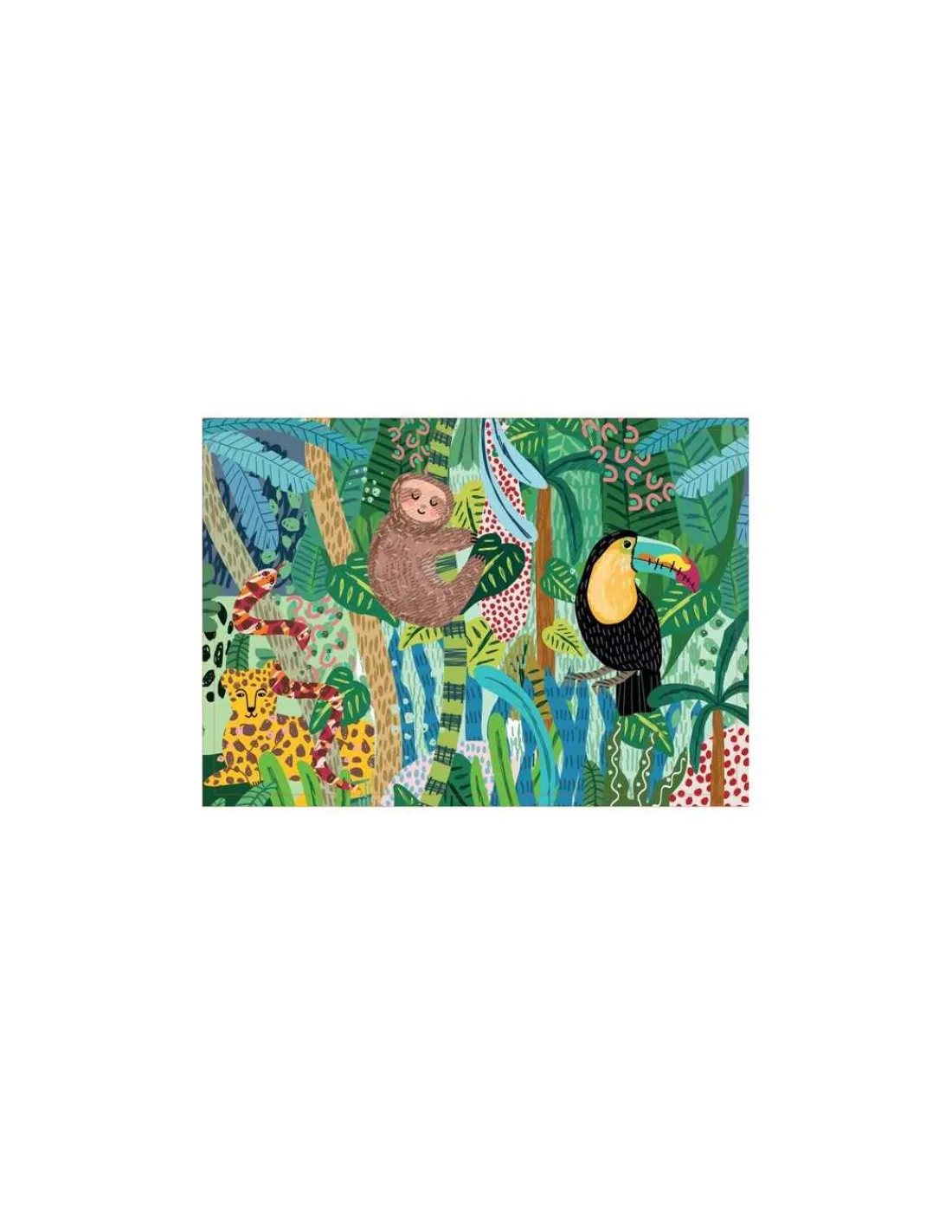 Sentosphere Puzzle Animaux d'Amérique du Sud 36 pièces - Sentosphère