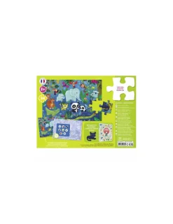Auzou Puzzle cherche et trouve des tout petits animaux -