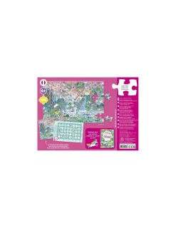 Auzou Puzzle cherche et trouve géant Licornes -