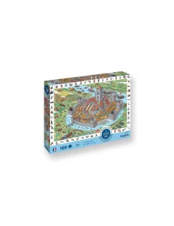 Sentosphere Puzzle Cherche et trouve Le Château Fort 100 pièces - Sentosphère