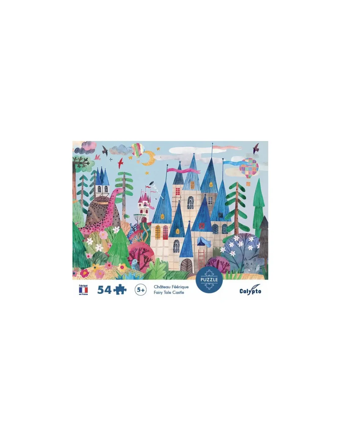 Enfant Sentosphere Puzzle Château féérique 54 pièces - Sentosphère