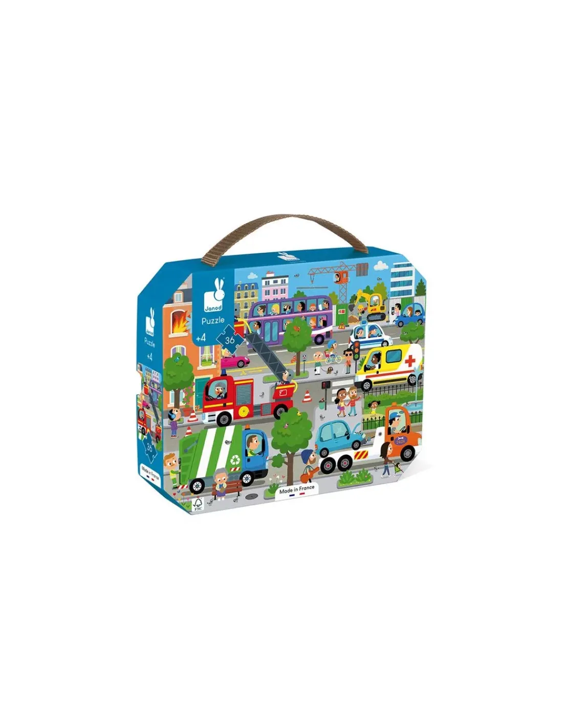 Janod Puzzle city 36 pièces -
