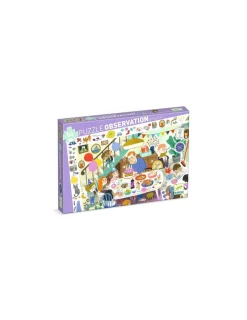 Djeco Puzzle d'observation 54 pièces La fête d'anniversaire -