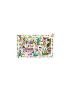 Djeco Puzzle d'observation 54 pièces La fête d'anniversaire -