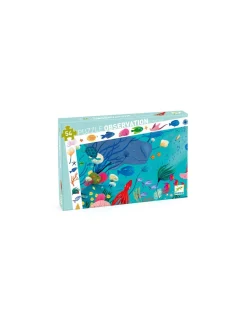 Djeco Puzzle d'observation aquatique -