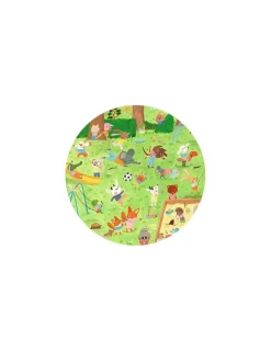 Djeco Puzzle d'observation Le square des petits amis -