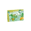 Djeco Puzzle d'observation Tour du monde 200 pièces -