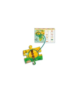 Djeco Puzzle d'observation Tour du monde 200 pièces -