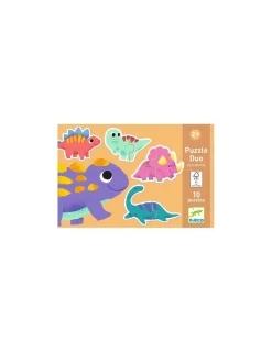 Djeco Puzzle duo Dinos -
