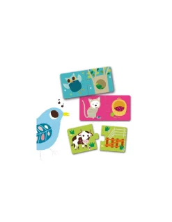 Djeco Puzzle duo habitat -