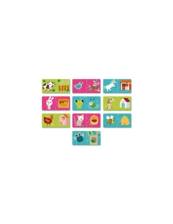 Djeco Puzzle duo habitat -