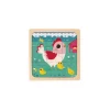 Janod Puzzle en bois Poulette Henriette -