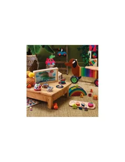 Vilac Puzzle encastrement 1,2,3 et 4 fruits Andy Westface -