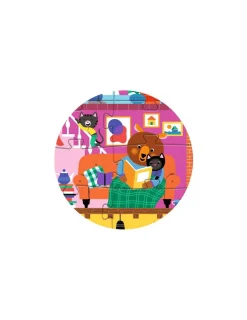 Djeco Puzzle géant La maison p'tits copains -