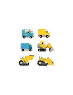 Djeco Puzzle géant Le Chantier -