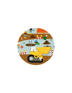 Djeco Puzzle géant Le Chantier -