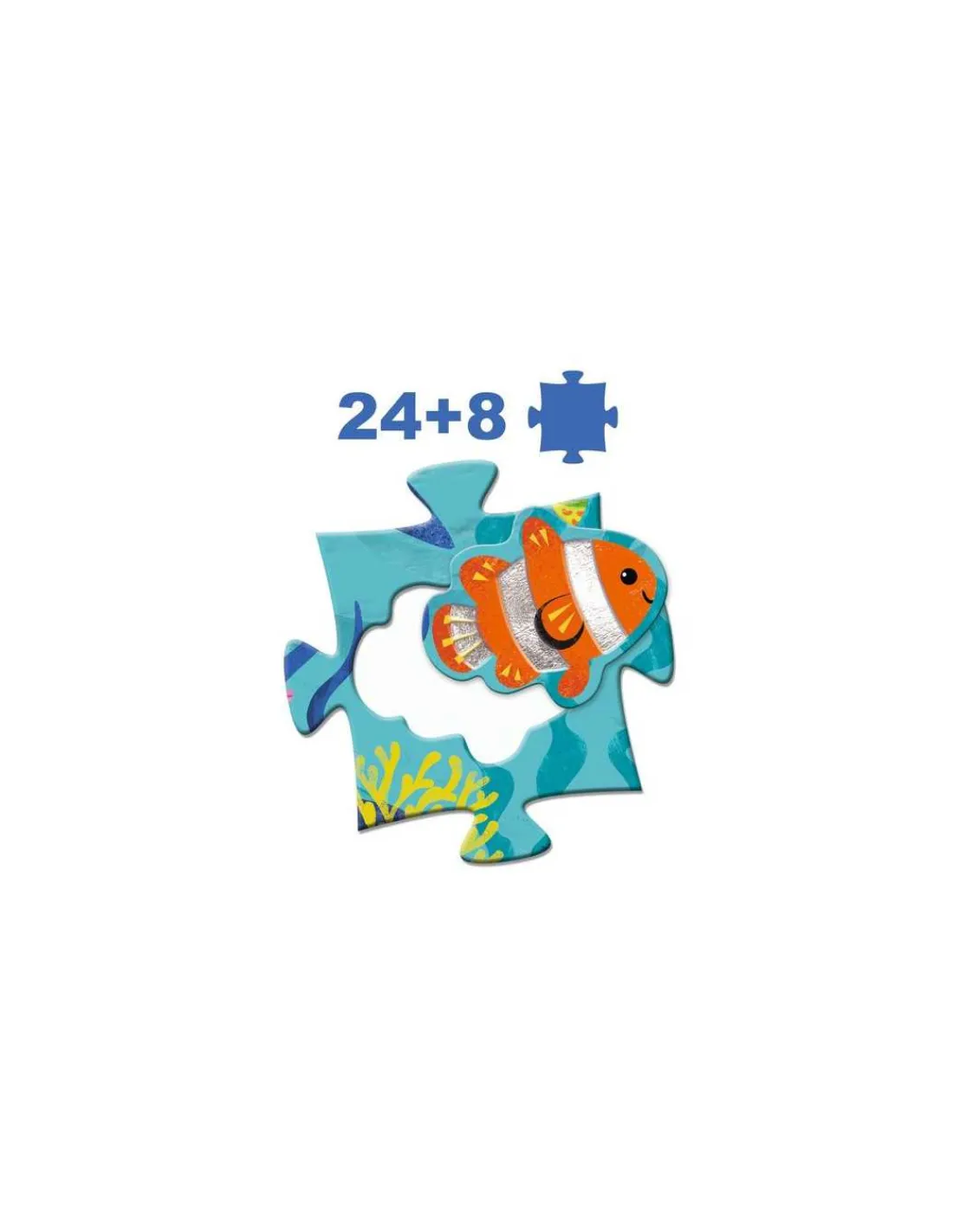 Djeco Puzzle géant Tactilo Mer -