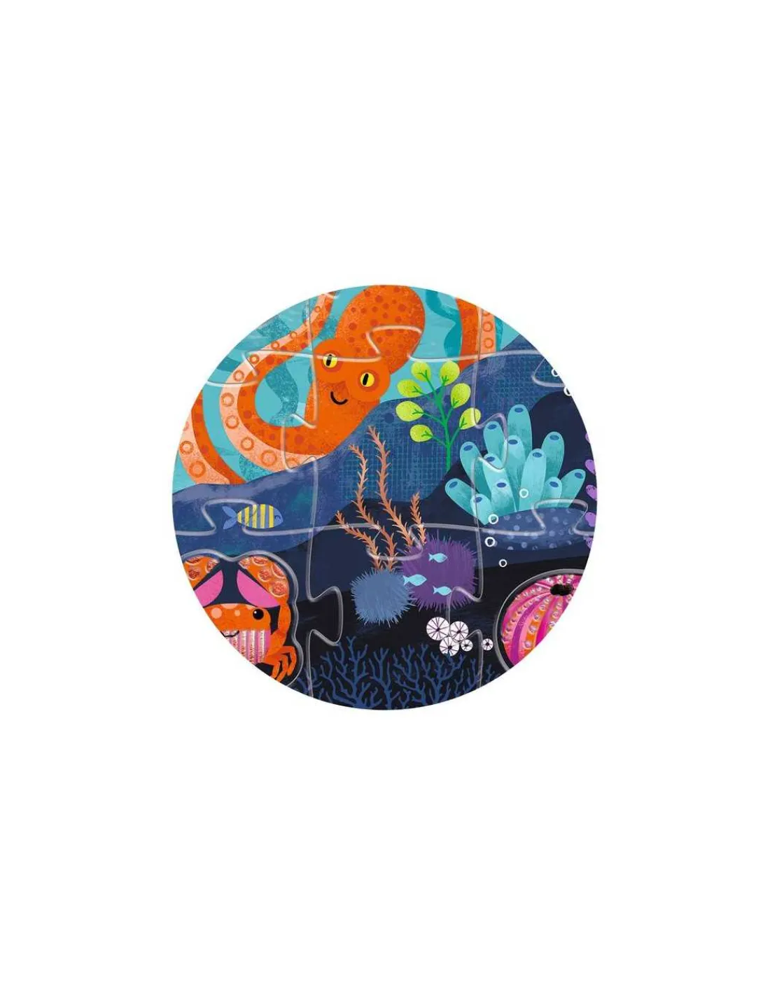 Djeco Puzzle géant Tactilo Mer -