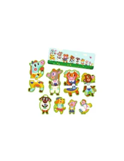 Djeco Puzzle Grands et petits à la ferme -