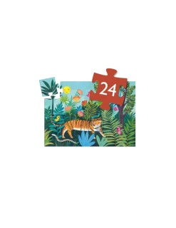 Djeco Puzzle la balade du tigre -