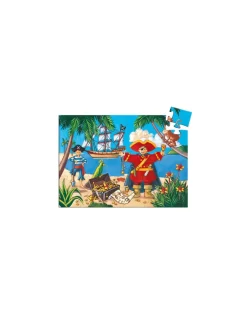 Djeco Puzzle le pirate et son trésor -