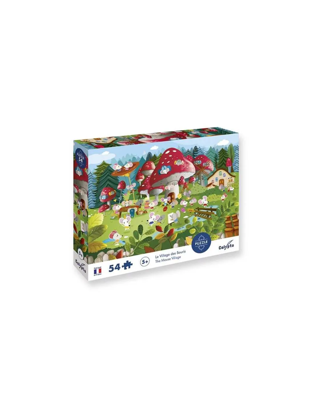 Sentosphere Puzzle Le village des souris 54 pièces - Sentosphère