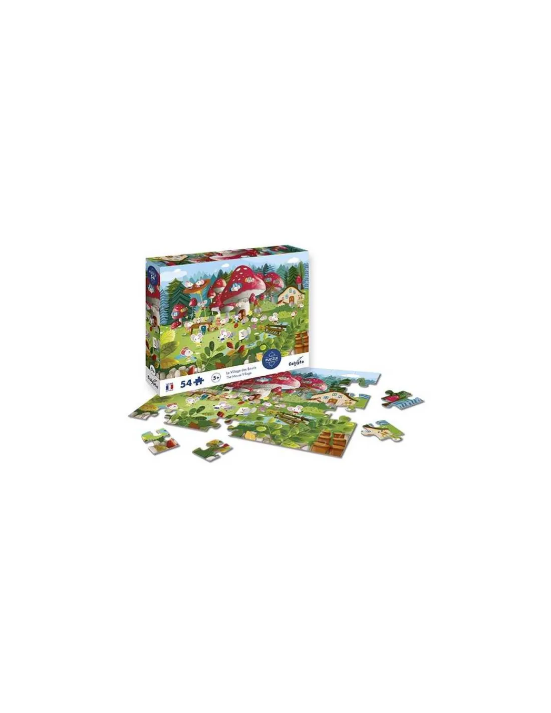 Sentosphere Puzzle Le village des souris 54 pièces - Sentosphère