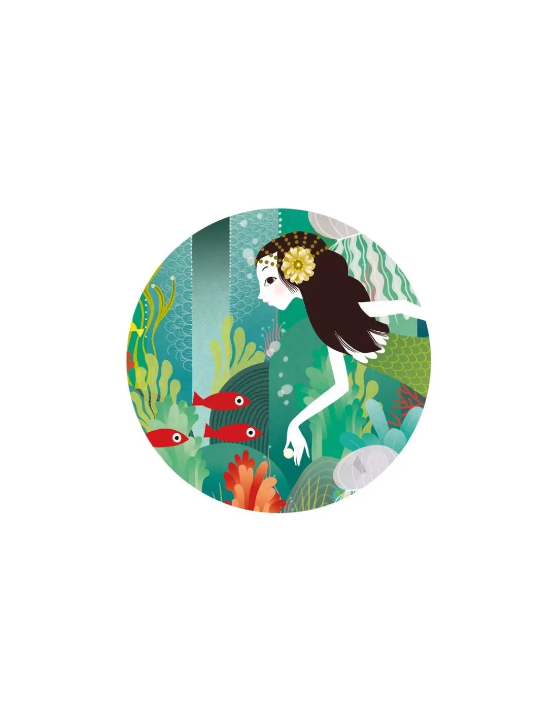 Djeco Puzzle paradis aquatique -