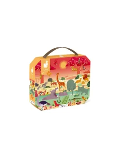 Janod Puzzle réserve animalière 54 pièces -