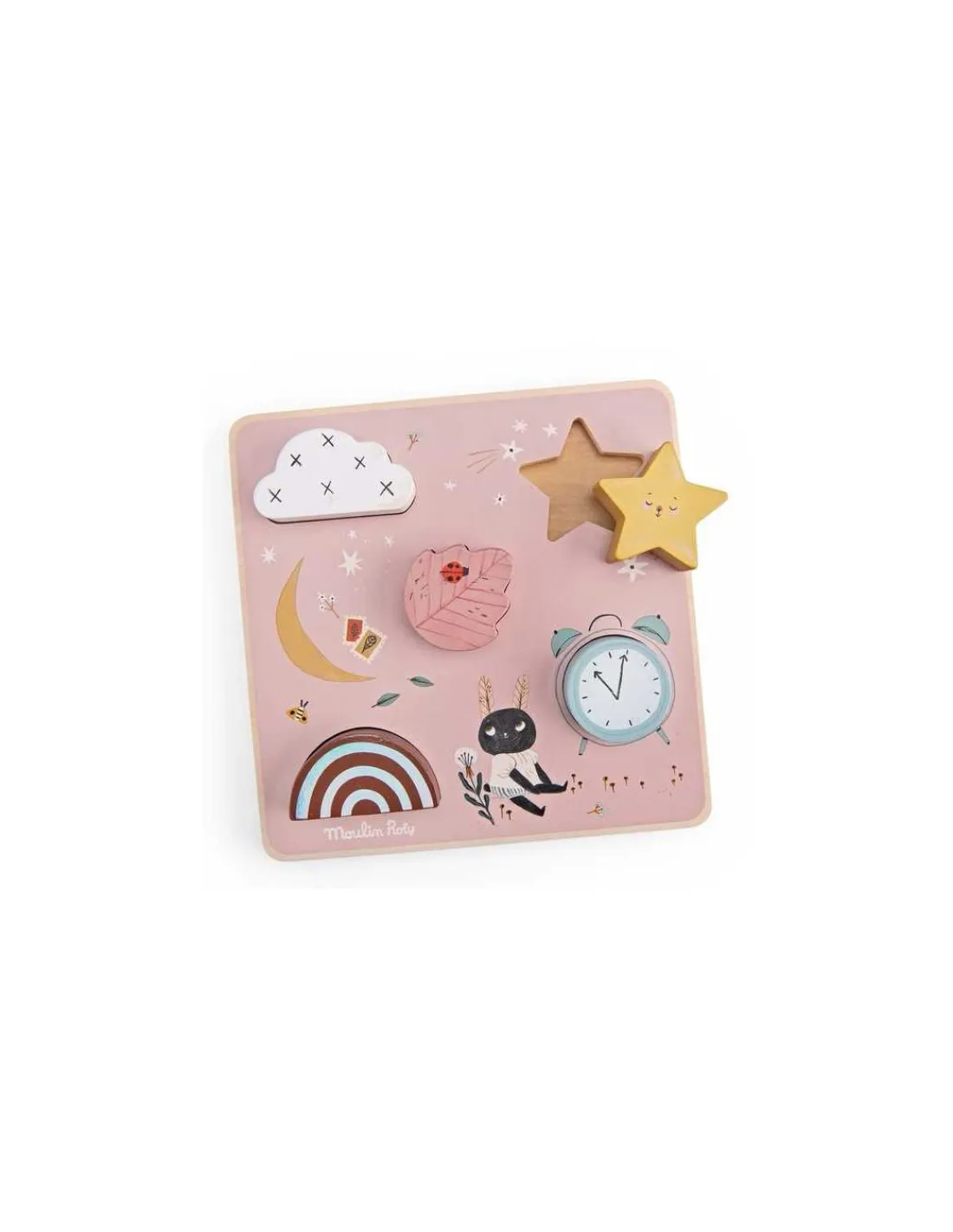 Moulin Roty Puzzle sensoriel Après la pluie -