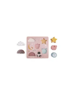 Moulin Roty Puzzle sensoriel Après la pluie -