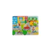 Moulin Roty Puzzle sonore en bois la ville Les Popipop -