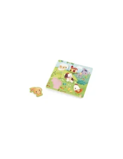 Janod Puzzle tactile Ferme -