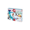 Janod Puzzle tactile la vie sur la banquise -