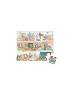 Janod Puzzle Une journée 24 pièces -