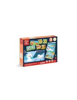 Hape Toys Puzzles Famille d’animaux - Hape