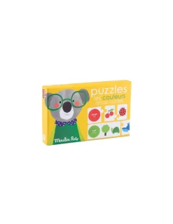 Moulin Roty Puzzles Les couleurs Les Popipop -