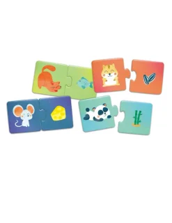 Hape Toys Puzzles Qui mange quoi ? - Hape