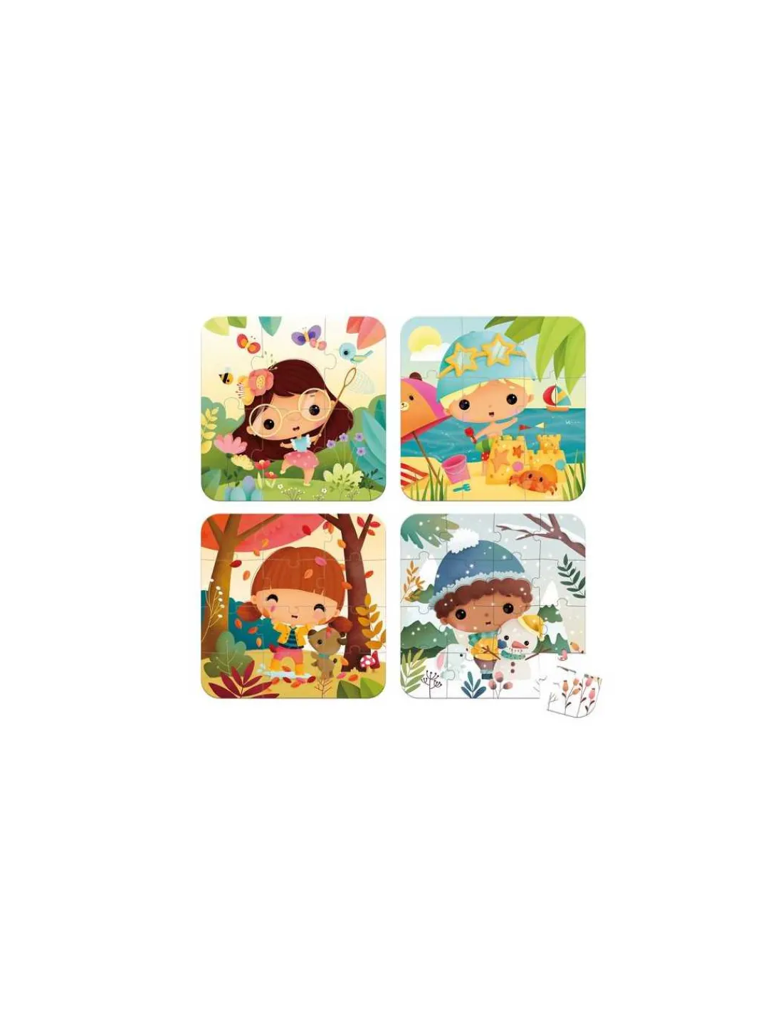 Janod Puzzles évolutifs Les saisons -