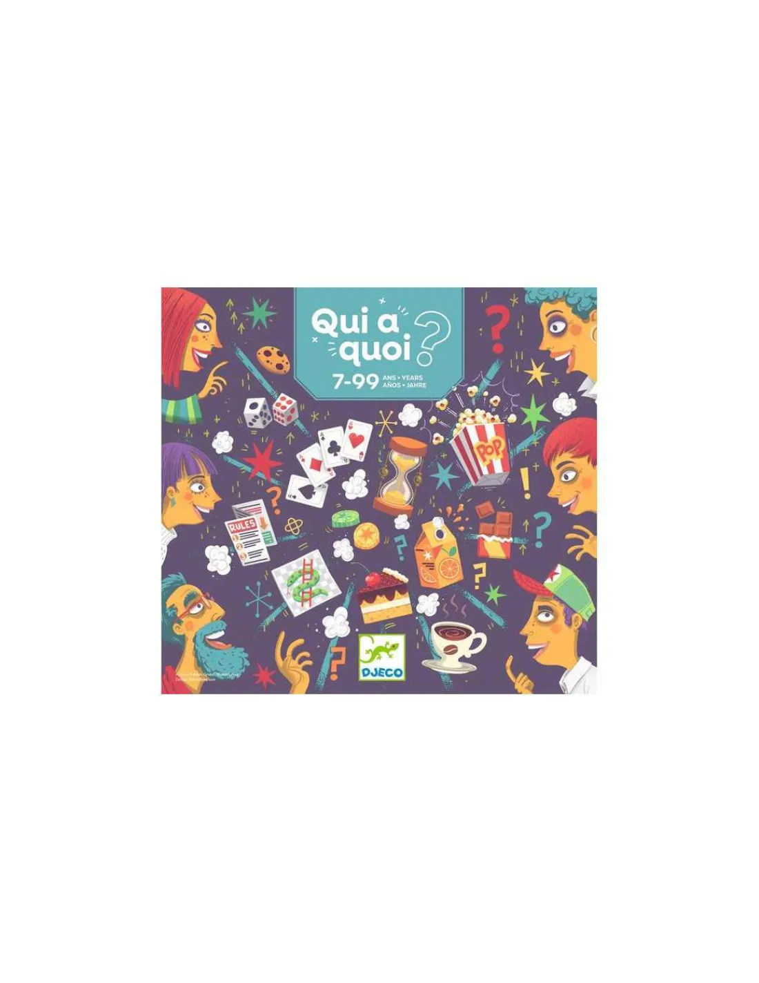 Enfant Djeco Qui a quoi ? -