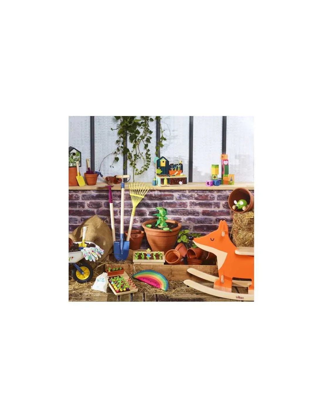 Vilac Renard à bascule Andy Westface -