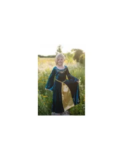 Great Pretenders Robe reine Guenièvre turquoise 4-6 ans -