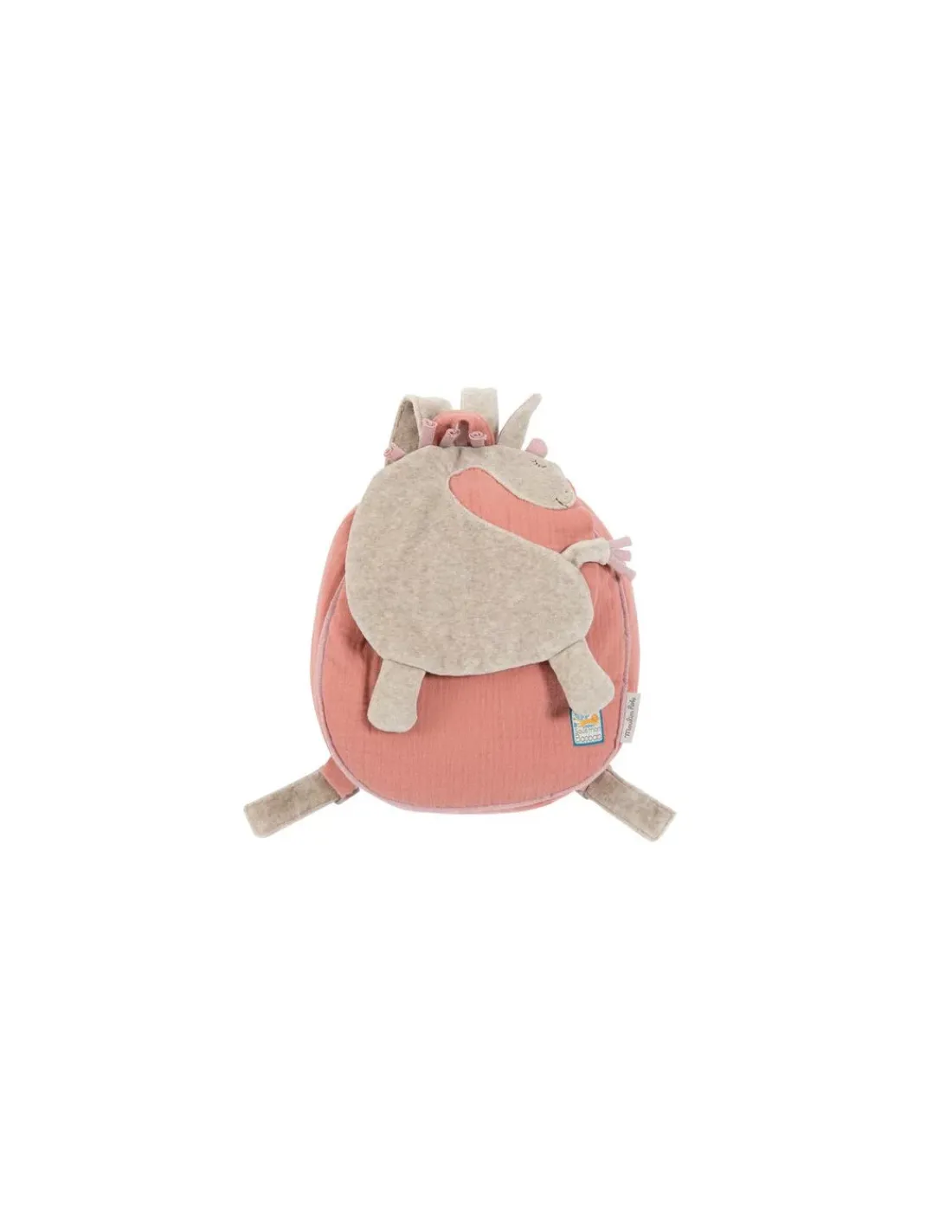 Moulin Roty Sac à dos girafe Sous mon baobab -