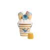 Little Dutch Seau de plage bleu Glaces -